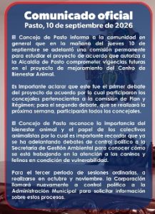Lee más sobre el artículo AVANZAN LAS ACCIONES PARA EL MEJORAMIENTO DEL CENTRO DE BIENESTAR ANIMAL